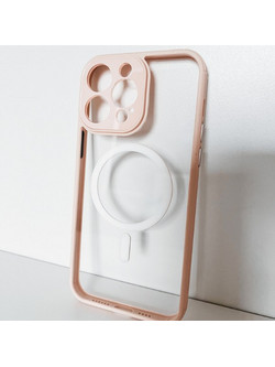 MDA HYBRID CASE MAGSAFE IPHONE 13 PRO (CLEAR GOLD)