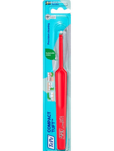 Tepe Compact Tuft Οδοντόβουρτσα Κόκκινη