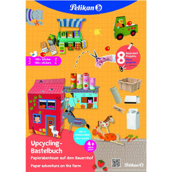 PELIKAN ΜΠΛΟΚ ΖΩΓΡΑΦΙΚΗΣ CRAFT FARM 32 ΦΥΛΛΩΝ + ΑΥΤΟΚΟΛΛΗΤΑ 102070