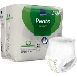 Abena Pants Premium L3 Πάνες Βρακάκι Ακράτειας 8 Σταγόνες 15τμχ