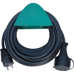 Brennenstuhl H07RNF 3G15 SpannungsversorgungsVerlngerungskabel (230 VAC) CEE 77 (SCHUKO) (M) CEE 77 (SCHUKO) (W) 250m Schwarz (1167820)