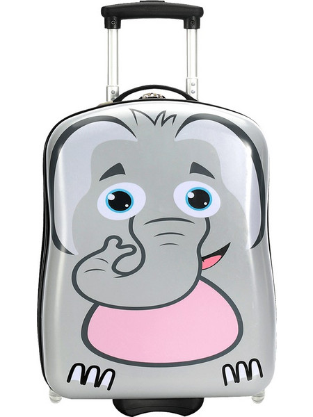Snowball 846.842824 Elephant Παιδική Βαλίτσα Καμπίνας 44x34x19cm με 2 Ρόδες Γκρι