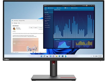 Lenovo ThinkVision T27p-30 IPS Monitor 27" 3840x2160 4K UHD 60Hz 4ms