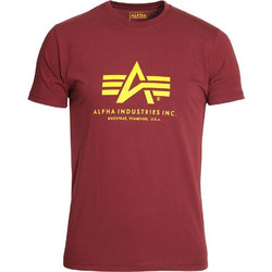Alpha Industries Ανδρική κοντομάνικη μπλούζα Basic Big Logo T-Shirt 184