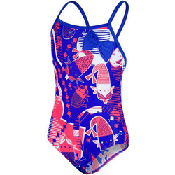 Speedo Shell Bell Bow Αθλητικό Παιδικό Μαγιό Ολόσωμο για Κορίτσι Μωβ 811446-C597
