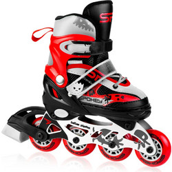 Spokey Inline Αυξομειούμενα Rollers Παιδικά Κόκκινα 924699