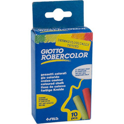 Κιμωλίες Giotto χρωματιστές Robercolor 10τμχ 0114076