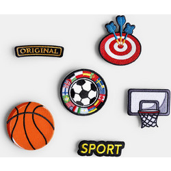 Σιδερότυπα Patches Sporty Cool 6τεμ