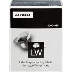 Dymo 4XL 1xRoll 220 Labels 104mmX159mm White S0904980