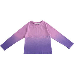 Superga Παιδικό T-Shirt Μακρυμάνικο Λιλά W5137-8363