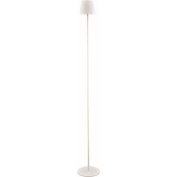 Raytech Power Επαναφορτιζόμενο Φωτιστικό Δαπέδου LED CCT IP44 Άσπρο