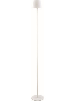 Raytech Power Επαναφορτιζόμενο Φωτιστικό Δαπέδου LED CCT IP44 Άσπρο