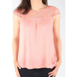 Wrangler Capsleeve Tee Coral Peach W W7337FDJX