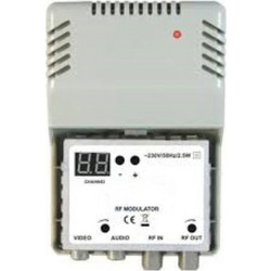 Αναλογικός Διαμορφωτής VHF/UHF με Οθόνη LED ANGA RF-30