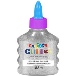 Κολλά Carioca Glitter Spark 88ml Ασημί 31097/19