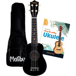Malibu MA-10S Black Soprano Bundle