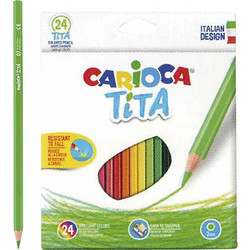 Carioca Tita Ξυλομπογιές Σετ 24τμχ