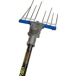 Spacesonic Atrax Electric 5 Ελαιοραβδιστικό Μπαταρίας Χτένα 750W 12V με Τηλεσκοπικό Κοντάρι Carbon 5m 2.2kg