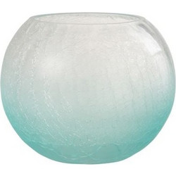 Διακοσμητικό Μπλε Bαζάκι Για Ρεσό Transparente Blue Large (19 cm)