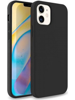 Back Cover Θήκη Ενισχυμένης Σιλικόνης για iPhone 12 Mini Μαύρο