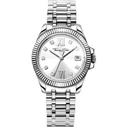 Thomas Sabo Divine Γυναικείο Ρολόι με Ασημί Μεταλλικό Μπρασελέ WA0252-201-201