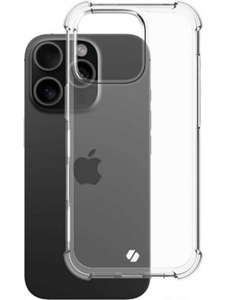 Θήκη iPhone 16 Pro Spacecase Anti-Shock Διάφανη Σιλικόνης 1mm - Clear (5905719111731)