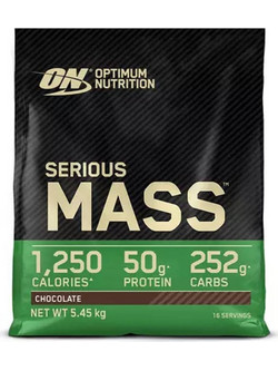 Optimum Nutrition Serious Mass Chocolate Peanut Butter Πρωτεΐνη Ορού Γάλακτος Όγκου 5.4kg