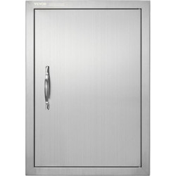 VEVOR Πόρτα BBQ Ανοξείδωτη 457x610 mm για Εξωτερική Κουζίνα DMMBSCJMYS18HT3RAV0