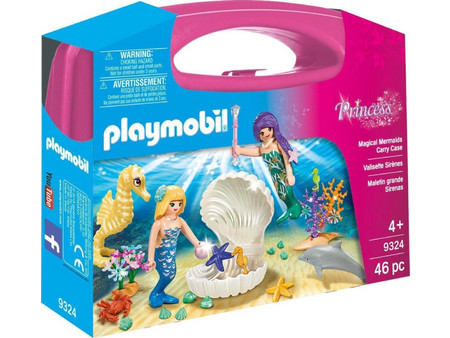 Playmobil Princess Βαλιτσάκι Γοργόνες με Κοχύλι για 4+ Ετών 9324