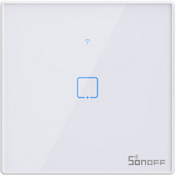 Sonoff T2EU1C-TX Έξυπνος Διακόπτης Μονός WiFi + RF 433