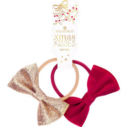 Essence Xmas Kisses Scrunchie Duo - 01 Mistletoe's Bow, Kiss below! 01 Mistletoe's Bow, Kiss below