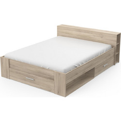 PoliB2B Robin Παιδικό Κρεβάτι Διπλό για Στρώμα 160x200cm με Αποθηκευτικό Χώρο 162289979