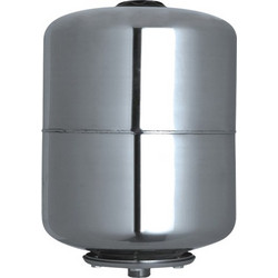 KRAFT ΔΟΧΕΙΟ ΚΑΘΕΤΟ 24L INOX ΧΩΡΙΣ ΠΟΔΙΑ - 8 BAR -1'' (63632)