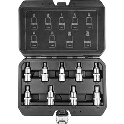 NEO TOOLS Καρυδάκια 1/2" με μύτη Torx σετ 9τεμ 08-707