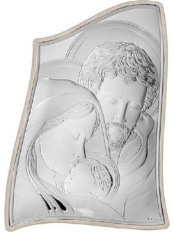 Εικόνα Αγία Οικογένεια MA/E904/2ST από Ασήμι 28cm x 20cm