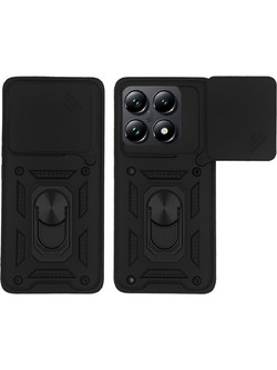 Sonique Ring Armor CamPro Θήκη Xiaomi 14T Pro Black