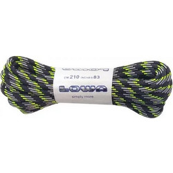 ΚΟΡΔΟΝΙΑ LOWA LACE 210cm 830020-BLKGR BLACK GREEN
