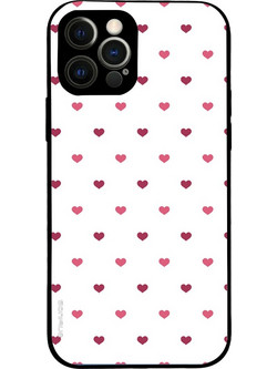 Sonique Heart Series 01 Back Cover White (iPhone 12 Pro)