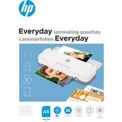 HP Φύλλα πλαστικοποίησης 9155 Everyday για Α5 - 80 microns - 25 τμχ