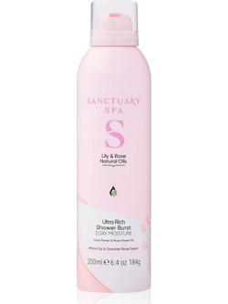 Sanctuary Spa Lily & Rose Natural Oils Αφρόλουτρο σε Gel 200ml