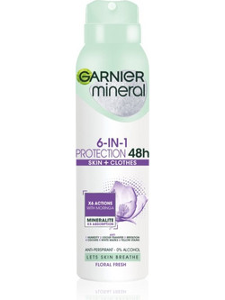 Garnier Mineral Protection 6 Floral Fresh 48h Spray 150ml