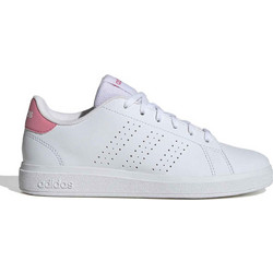 Adidas Advantage Base 2.0 Παιδικά Sneakers Λευκά Ροζ ID3886