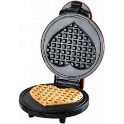 Μίνι Βαφλιέρα 350W σε Σχήμα Καρδιάς - Mini Waffle Maker