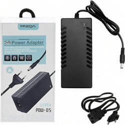 Universal Τροφοδοτικό Πρίζας 5A - 220V AC σε DC 12V - Treqa