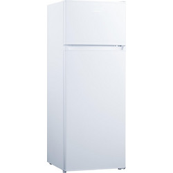 Crown DF241EWH Δίπορτο Ψυγείο 206lt Υ143xΠ55xΒ55cm Λευκό