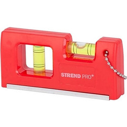 STREND PRO Μίνι πλαστικό αλφάδι με μαγνήτη 10εκ. (JYC-78B)