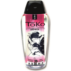 Shunga Erotic Art Toko Strawberry & Champagne Λιπαντικό Gel Νερού Κόλπου & Πρωκτού 165ml