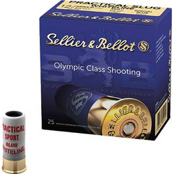 Sellier & Bellot Practical Slug Φυσίγγια Συγκέντρωσης 12Cal 63.5mm 32gr 25τμχ