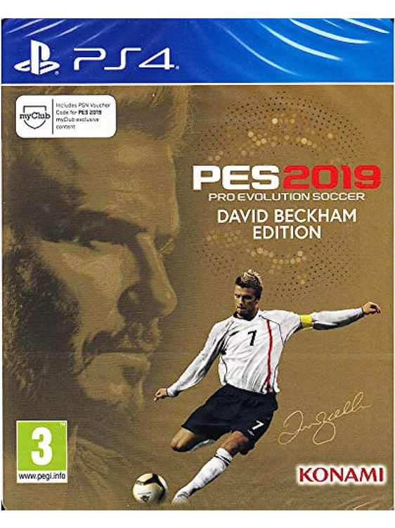Pro Evolution Soccer 2019 Steelbook David Beckham Edition PS4