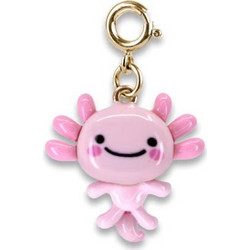 Charm it! Gold Swivel Axolotl - Γουράκι Σε Σχήμα Αχιβάδας - CT02-27